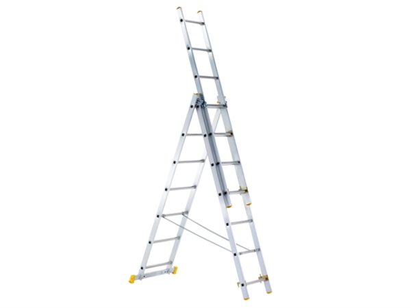 3-Part Eurostar Combination Ladder 3 x 7 Rungs