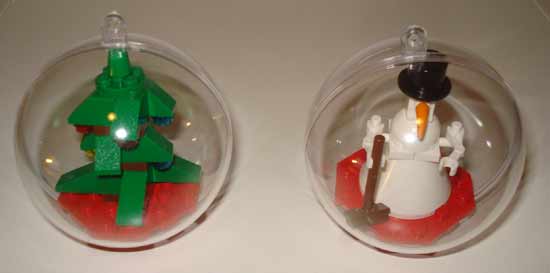 Christmas Tree Lego Ornament