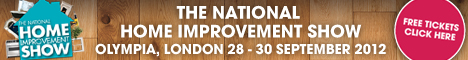 Free tickets to The National Home Improvement Show 2012