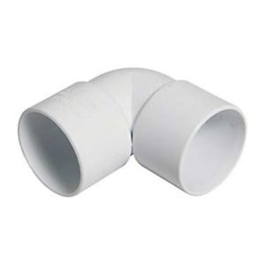 Solvent weld waste pipe 90 degree bend