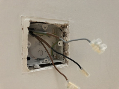 Ground floor wiring