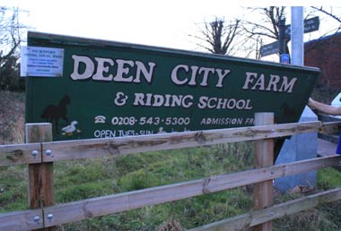 Deen City Farm and riding school