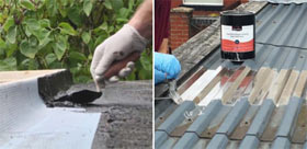 Rizistal roof repair and solar reflector coverings