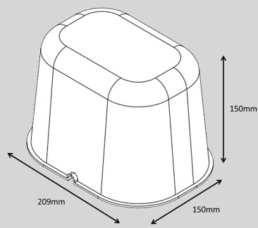 Dimensions of the Loft Lid