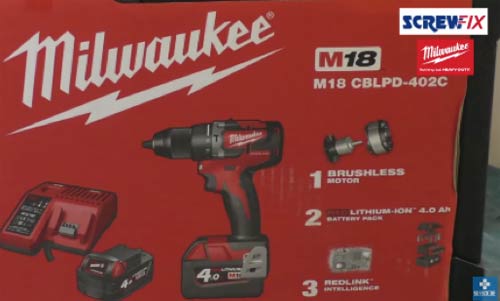 Milwaukee M18 CBLPD Brushless Combi