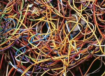 Complicated mess of wires