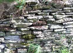 Dry stone walls are still built across the UK and dry stone walling has become a growing craft again