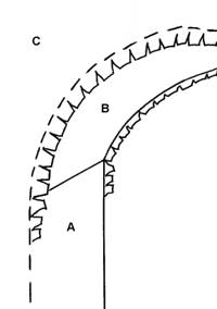 Wallpapering arches