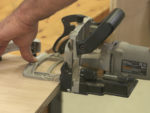 Using a Biscuit Jointer (or Plate Joiner) to Join Pieces of Wood