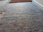 Laying Carpet Underlay