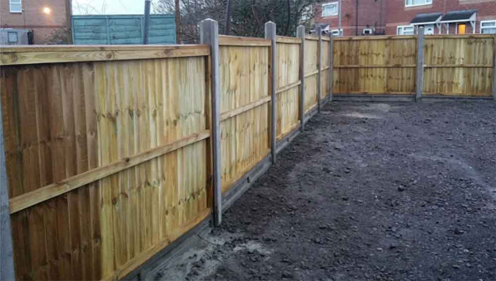 How to Install Concrete Fence Posts and Gravel Boards for a Panel Fence
