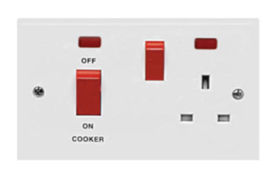 Electric cooker socket