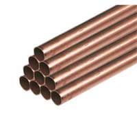 Copper pipes for water supply