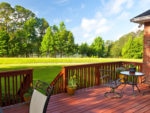 Deck Building in the Garden