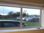 Double glazed unit in upvc frame