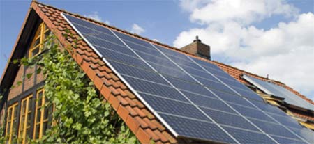 Electricity generation from solar panels