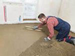 Screeding a Floor