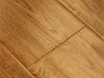 Engineered hardwood flooring section