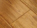 Engineered hardwood flooring section