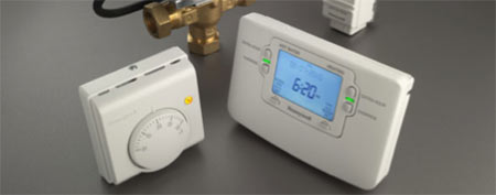 Two different types of heating controller