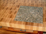 Granite or Marble Inserts in Worktop