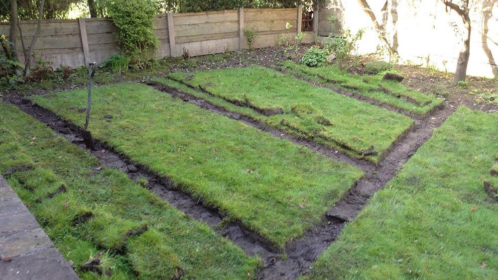 Laying A Land Drain And Removing Excess Water From Your Garden