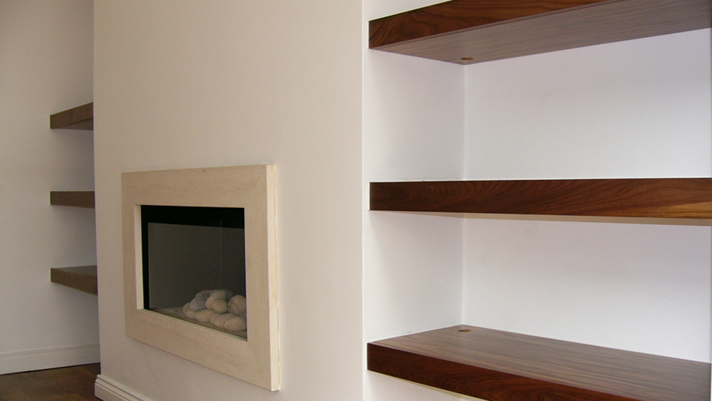 How To Build Alcove Shelving And Timber Shelves In A Recess Diy