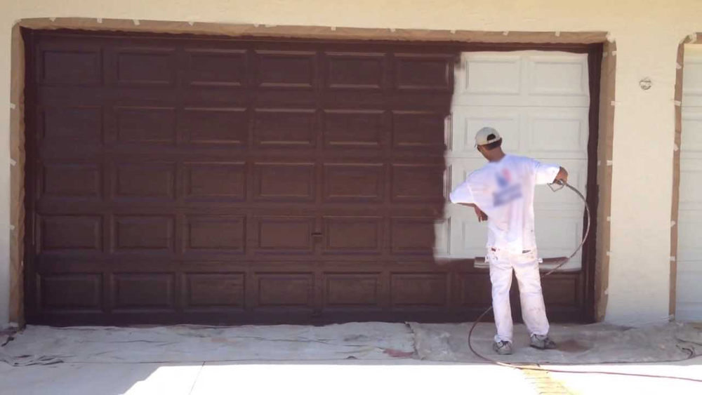 Painting a Metal Garage Door and Preparing Metal Garage Doors for