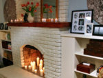 Painting Brick or Stone Fireplaces