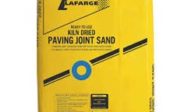 Paving joint sand