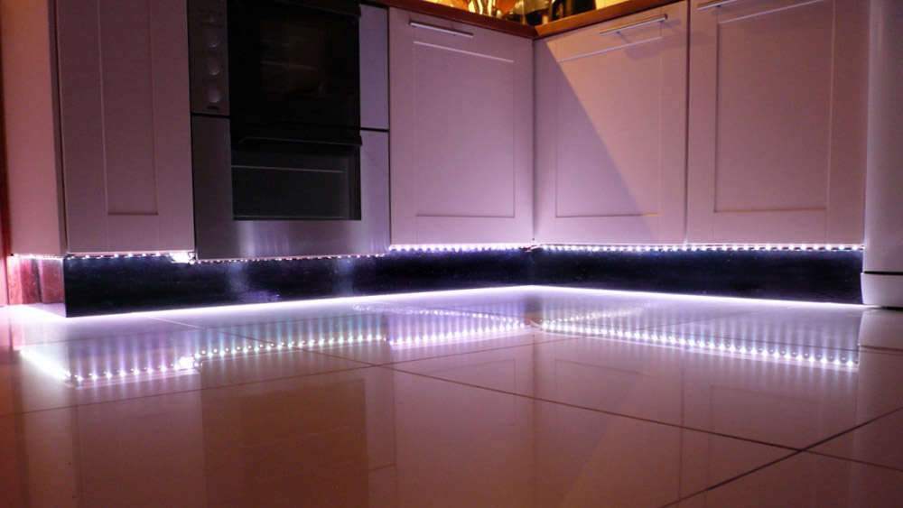 Installing Plinth Lights How to Fit Kitchen Unit Lights 