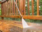 Power Washing Decking and Patios with a Power Washer