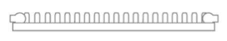 Single panel convector