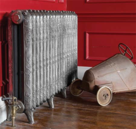 A traditional radiator