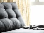 Button tufted sofa