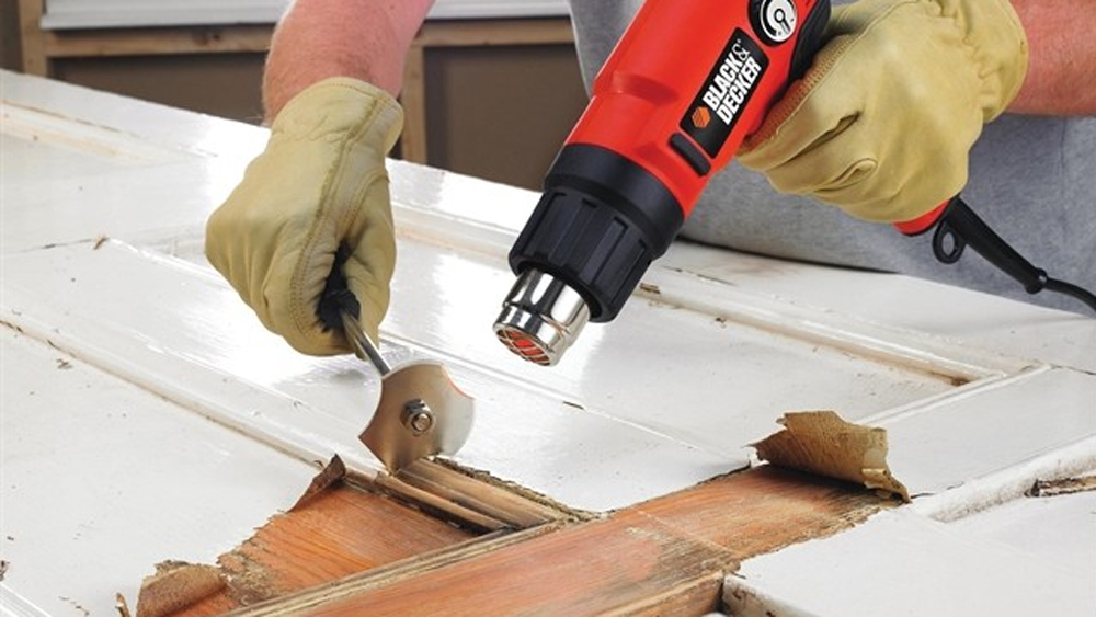 Using a Heat Gun to Remove Paint and Varnish DIY Doctor