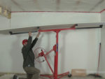 Using a Plasterboard Lifter to Move and Position any Size of Plasterboard