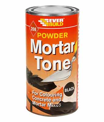 Mortar tone used to colour mortar