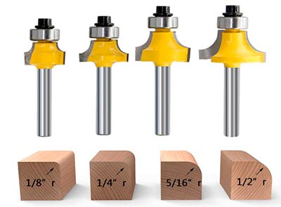 Edging router bits