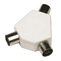 Coaxial splitter