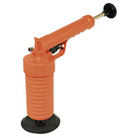 Right angle handle operated Plunger