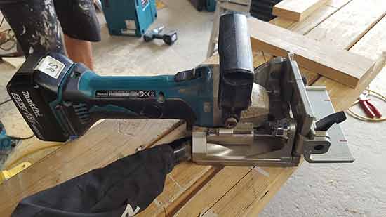 Standard biscuit jointer