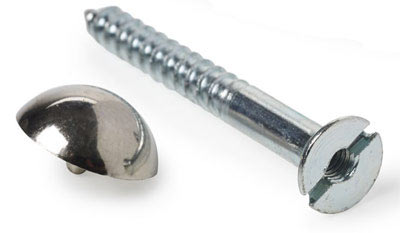 Mirror fixing screws or splashback fixing screws