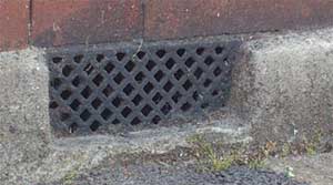 Cast iron style air vent