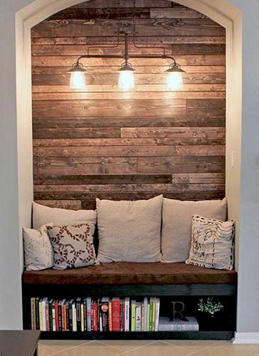 Alcove reading nook