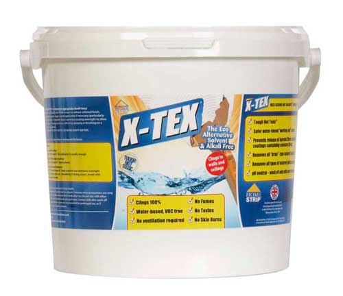 X-Tex textured surface remover available from Eco Solutions