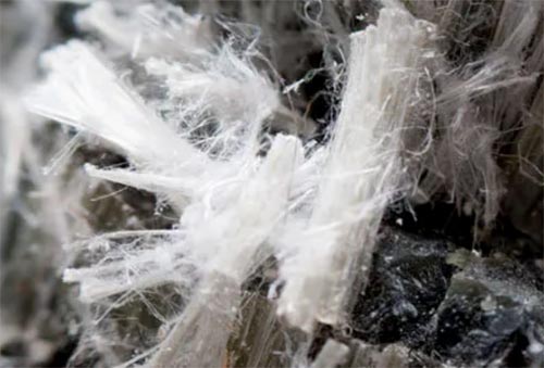 chrysotile asbestos fibres