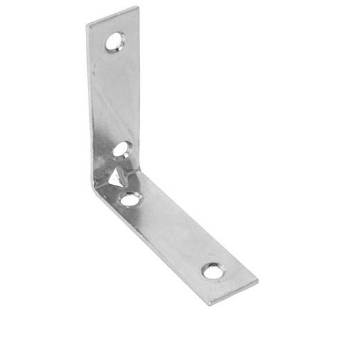 Angle bracket for fixing kitchen base units