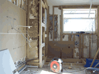 Battening for plasterboard