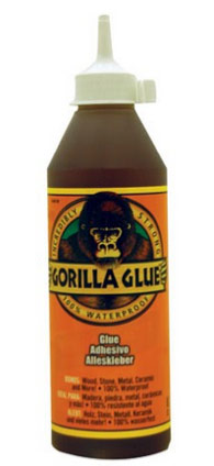 Gorilla glue for use when gluing gate